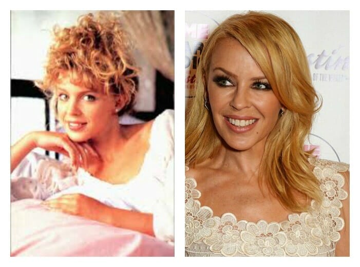 Kylie Minogue Chart Topping 80s Pop Singers Pop Stars -Then and now