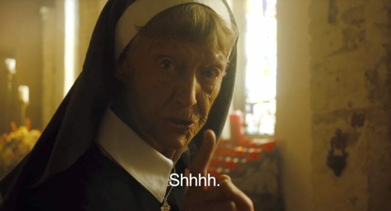 Nuns shushing Clothing from their secretive life of nuns