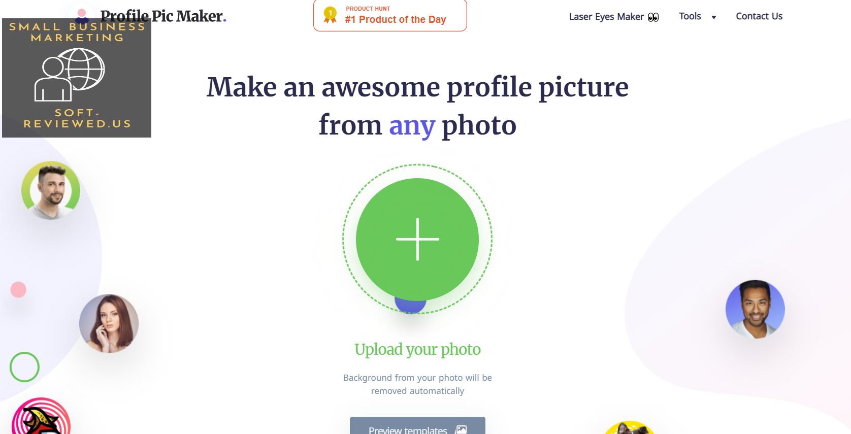 Create a professional profile picture fast with unlimited variations