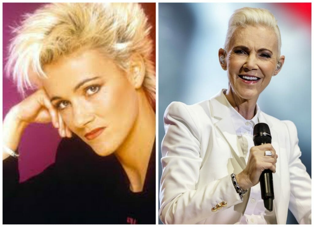 80s Pop Stars Marie Then and now