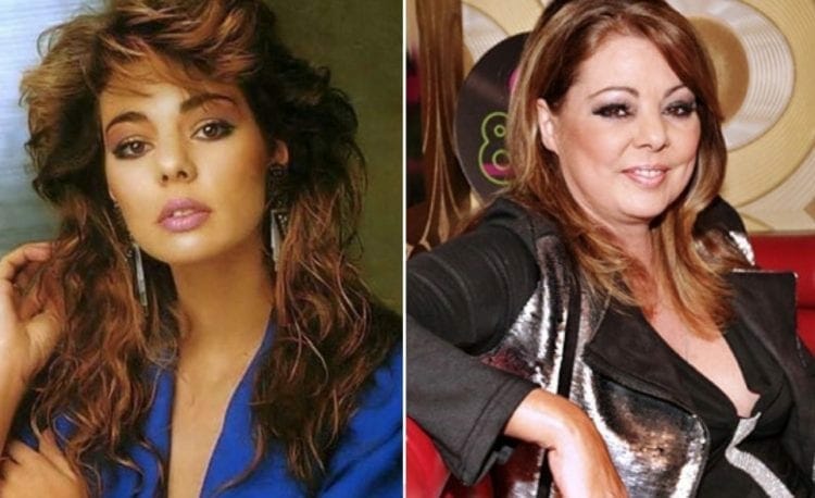 80s Pop Stars Sandra 80s female singers- Samantha fox Then and now