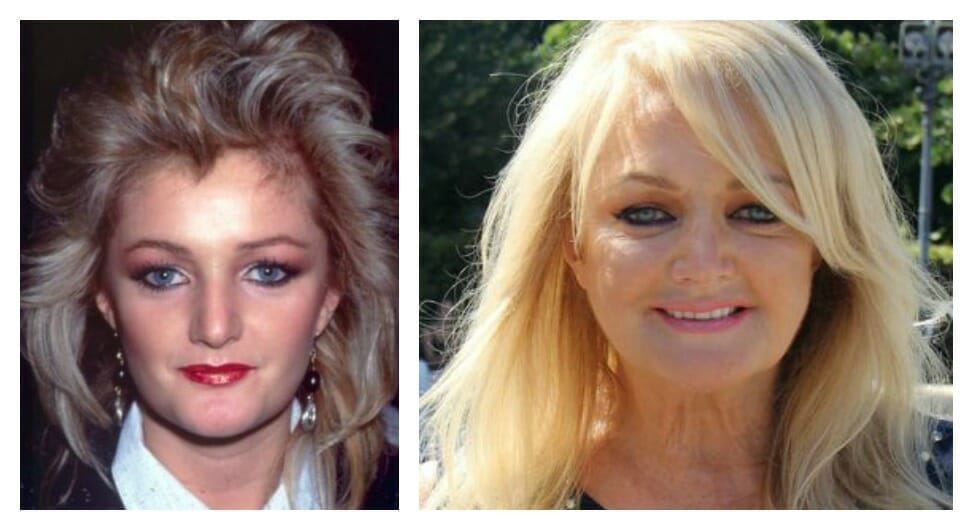 Bonnie Tyler 80s Popstar Then and now